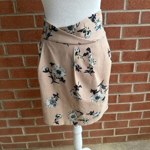Japanese brand floral mini skirt